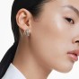 Swarovski Two-Tone Mixed Cut Hyperbola Earrings 5699718