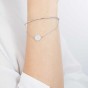 Swarovski Ginger White Crystak Rhodium Plated Bangle 5389044