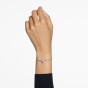 Swarovski Una Octagon Cut Pavé White Rhodium Plated Bangle 5638494