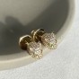 Carat* London Maumau Cat Cubic Zirconia Stud Earrings