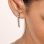 CARAT* Baby Quentin White Gold Plated Drop Ladies Earrings CE925W-QUEN-BABY