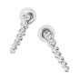 CARAT* Baby Quentin White Gold Plated Drop Ladies Earrings CE925W-QUEN-BABY
