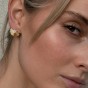 CARAT* Celine Pear Cut Cubic Zirconia Gold Vermeil Fan Earrings CE925Y-CELE