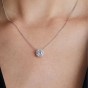 CARAT* Misha Sterling Silver Necklace CN925W-MISH