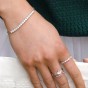 Carat* Sterling Silver Aimee Classic Tennis Bracelet CB925W-AIME-W2.5-W
