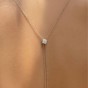 Carat* London Carissa Silver Cubic Zirconia Graduated Necklace CN925W-CARI