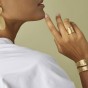 Marco Bicego Lunaria 18yg Linear Double-Band Bangle SB118 Y 02 