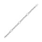 Gucci Interlocking Silver Chain Bracelet YBA620798002 - Size L