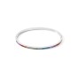 Coeur De Lion Multi-Coloured Pavé Crystal Bangle 0129331517