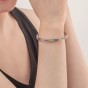 Coeur De Lion Multi-Coloured Pavé Crystal Bangle 0129331517