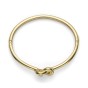 Olivia Burton Lover's Knot Gold Plated Bangle 24100223