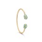 Fabergé Heritage Yellow Gold Diamond & Turquoise Guilloché Enamel Open Bracelet 1