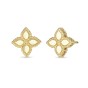 Princess Flower Stud Earrings AR777EA0640_YG 