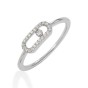 Move Classique 18ct White Gold 0.09ct Diamond Ring 4705-WG