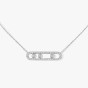 Messika Move Pavé White Gold 0.65ct Diamond Necklace 03994-WG