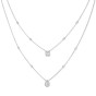 Messika My Twin 2 Rows 18ct White Gold 0.76ct Diamond Necklace 06506-WG