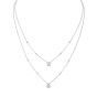 Messika My Twin 2 Rows 18ct White Gold 0.76ct Diamond Necklace 06506-WG