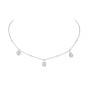 My Twin Trio 18ct White Gold 0.76ct Diamond Necklace 11945-WG