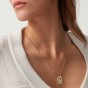 Balmain 18ct Yellow Gold Labyrinth Frieze Pendant ABAJ02NL00001