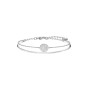 Swarovski Ginger White Crystak Rhodium Plated Bangle 5389044