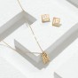 Balmain 18ct Yellow Gold Labyrinth Frieze Pendant ABAJ02NL00001