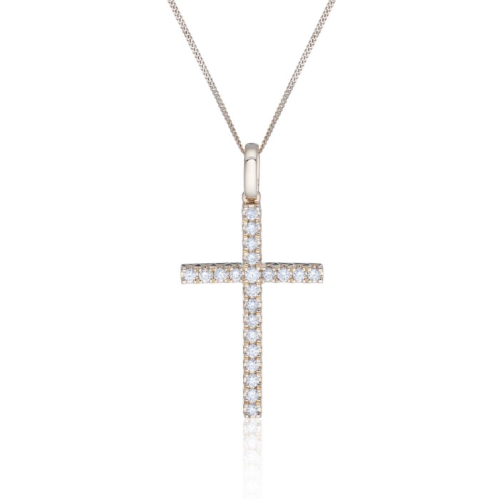 9ct Yellow Gold Brilliant Cut 0.50ct Diamond Pendant