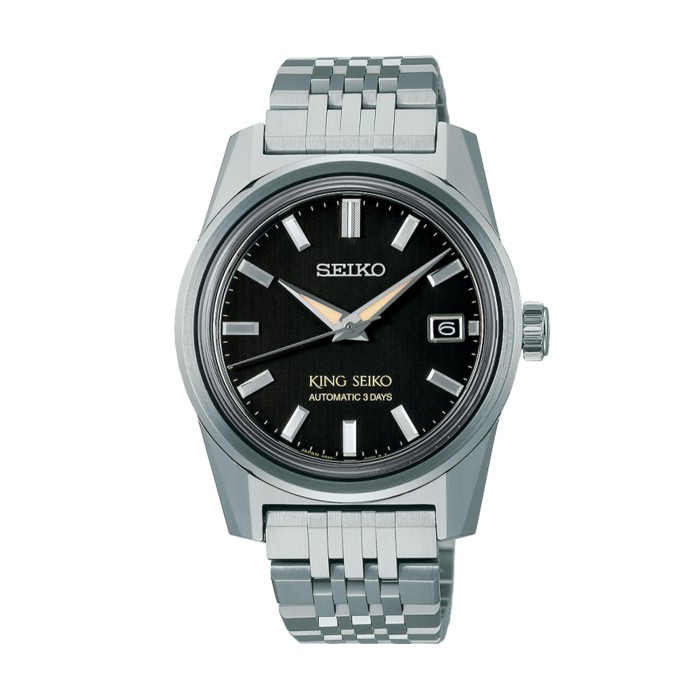 King Seiko KSK 'Charcoal Suit' 6R Interchangeable 38.3mm Men's