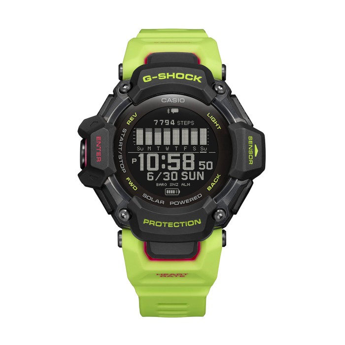 G-Shock G-Squad Sport 53mm Mens Watch GBD-H2000-1A9ER