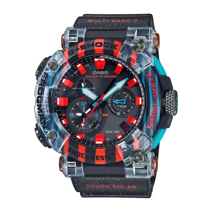 時計 CASIO G-SHOCK FROGMAN GFW-A1000-1A4JF G-Shock Poison Dart Frogman 30th Anniversary Edition GWF-A1000APF-1AER