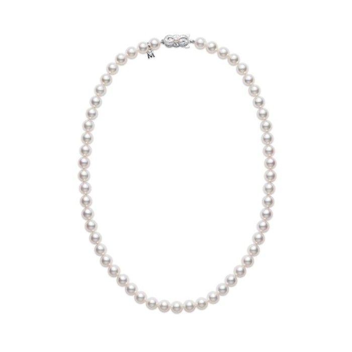 Mikimoto 6.5mm A Uniform Pearl Strand U 65118 W JPW
