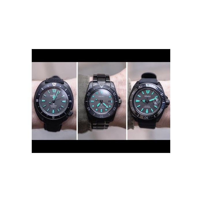 Seiko Prospex 'Night Vision' Limited Edition Mens Watch SNE587P1
