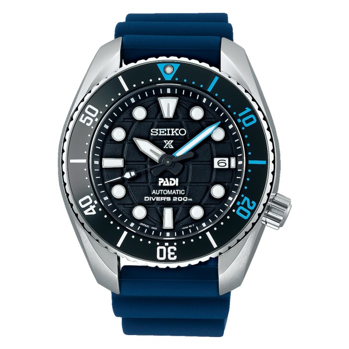 Seiko Mens Watch SPB325J1 Black Dial And Strap