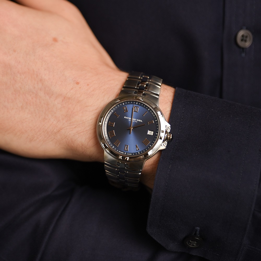 RAYMOND WEIL ドレスウォッチ（モデル：5580-ST-00300）、ライトグレー 並行輸入品