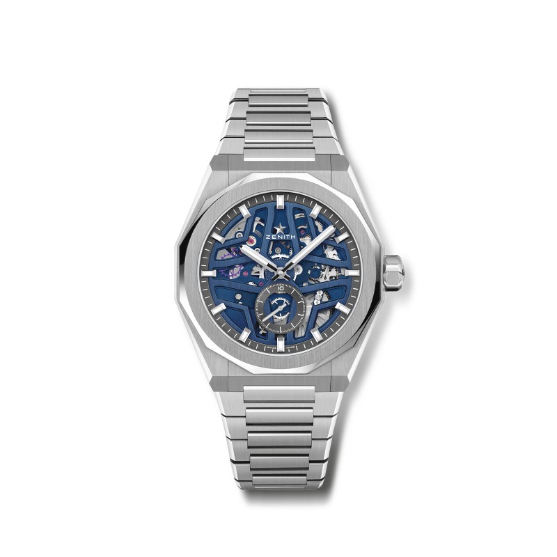 Zenith DEFY Skyline Skeleton Blue 41mm Mens Watch 03.9300.3620/79.I001