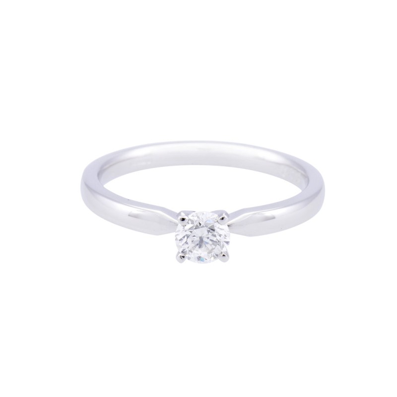 Platinum 0.75ct Diamond Solitaire Ring