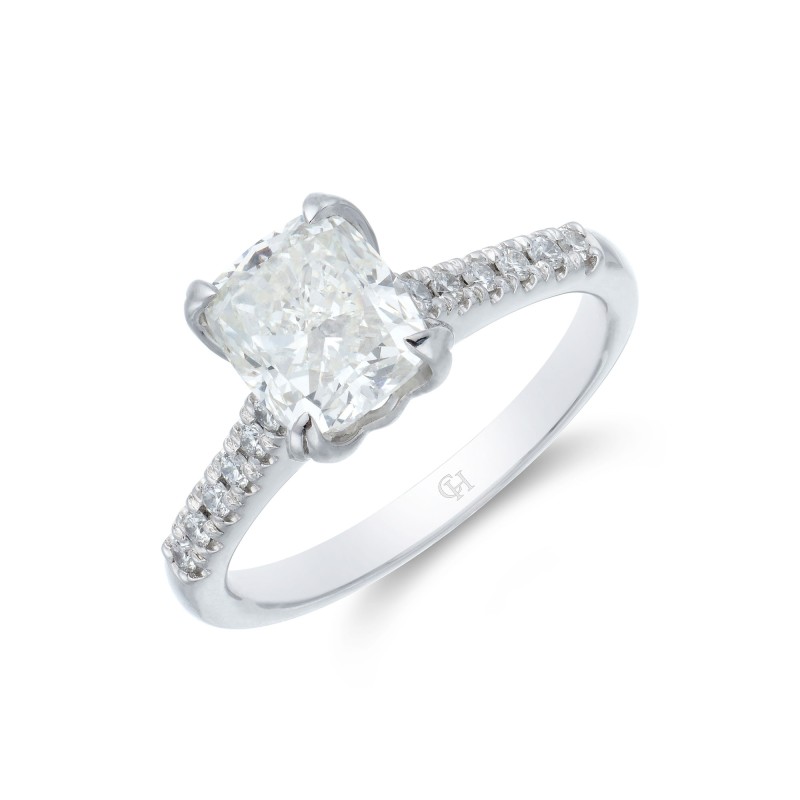 18ct White Gold 2.00ct Diamond Solitaire Ring