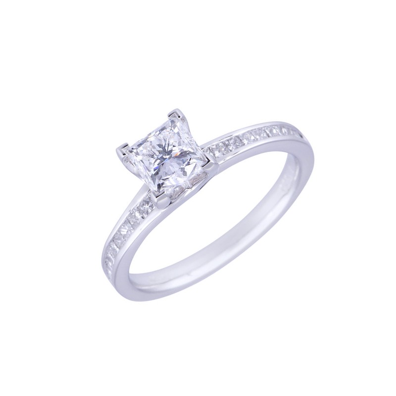 Platinum 1.25ct Diamond Solitaire Ring