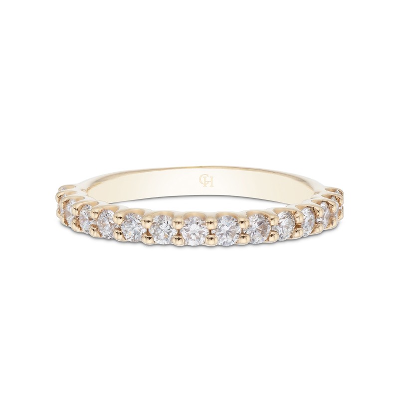18ct Yellow Gold Brilliant Cut 0.53ct Diamond Eternity Ring