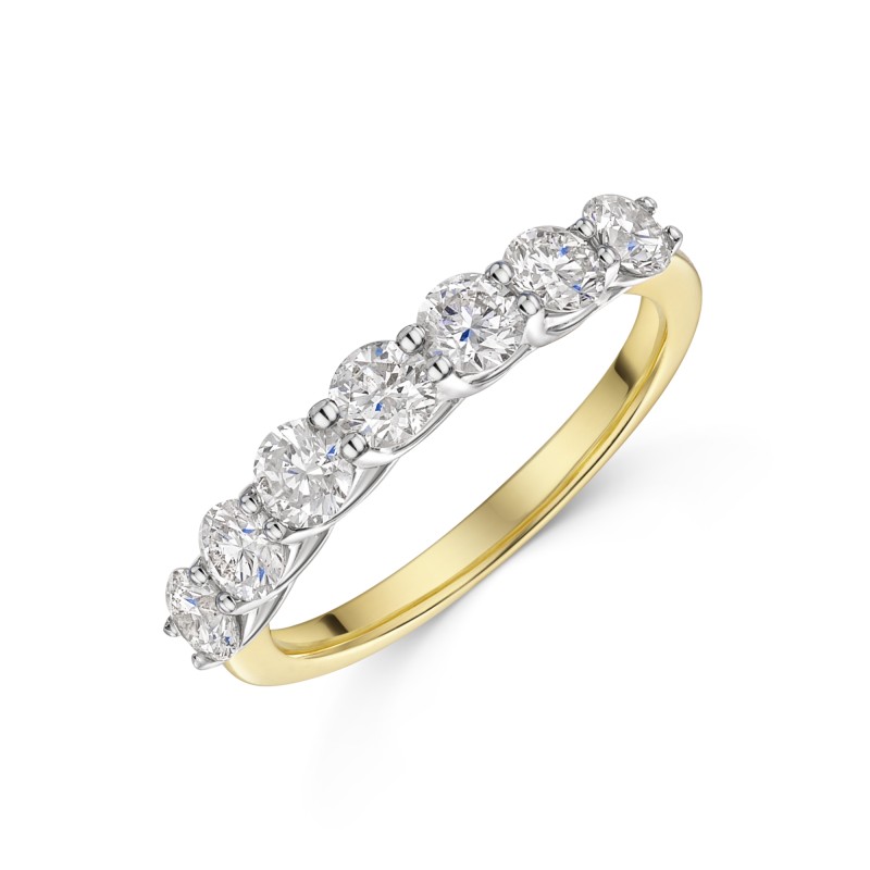 18ct Yellow Gold Brilliant Cut 1.00ct Diamond Eternity Ring