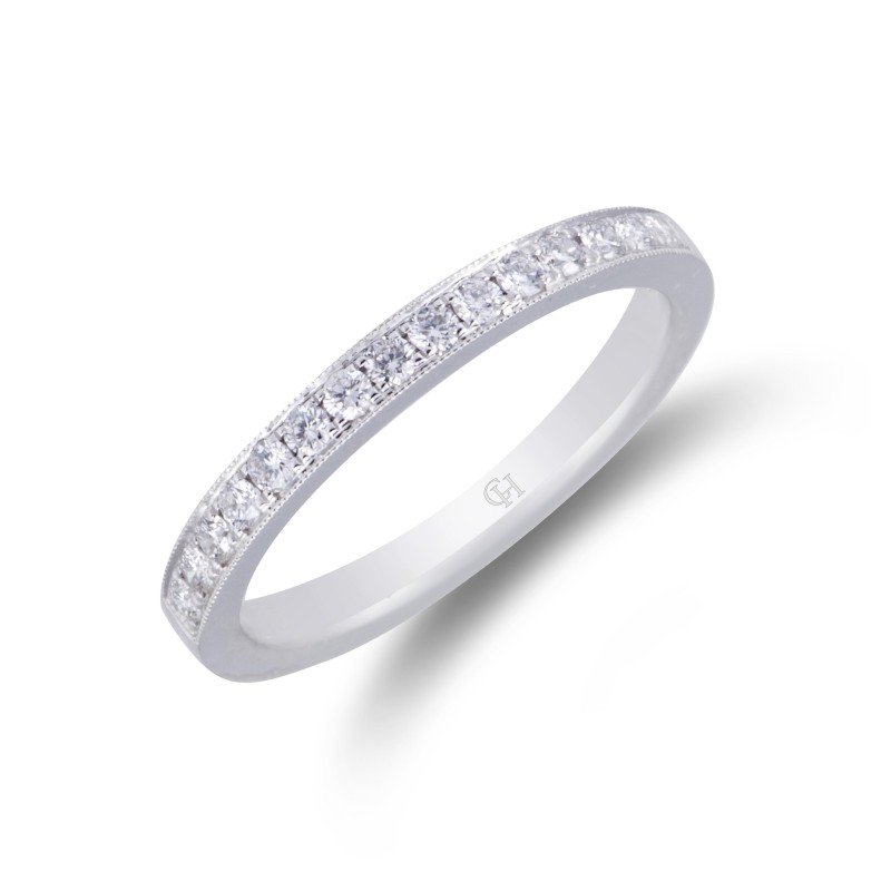 18ct White Gold 0.25ct Diamond Eternity Ring
