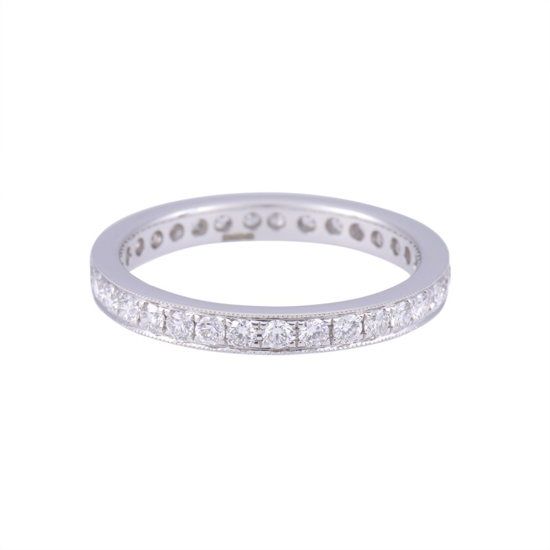 18ct White Gold Approx 0.75ct Round Brilliant Diamond Eternity Ring