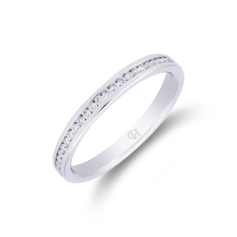 Platinum 0.15ct Diamond Eternity Ring