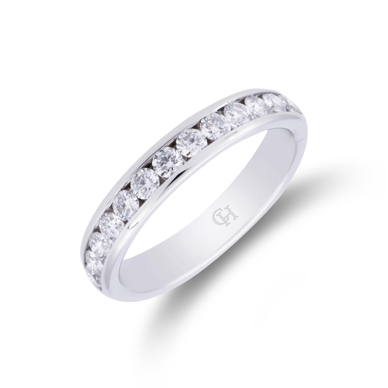 Platinum 0.65ct Diamond Eternity Ring