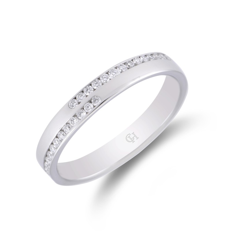 Platinum 0.25ct Diamond Eternity Ring