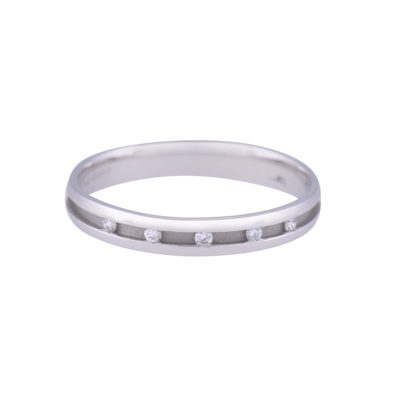 Platinum 0.10ct Diamond Eternity Ring