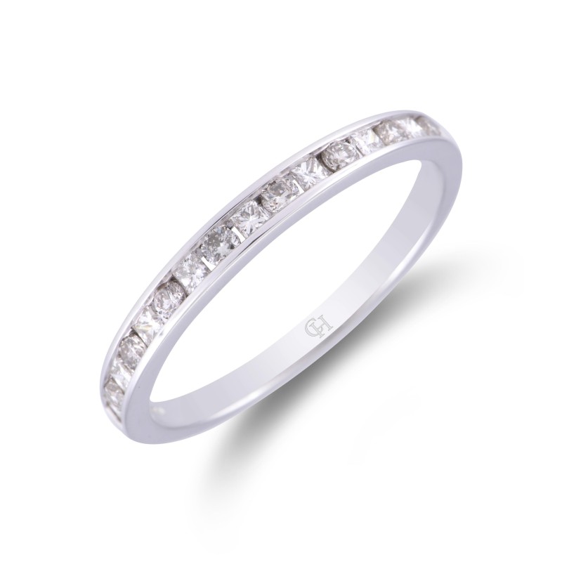 9ct White Gold 0.33ct Diamond Eternity Ring