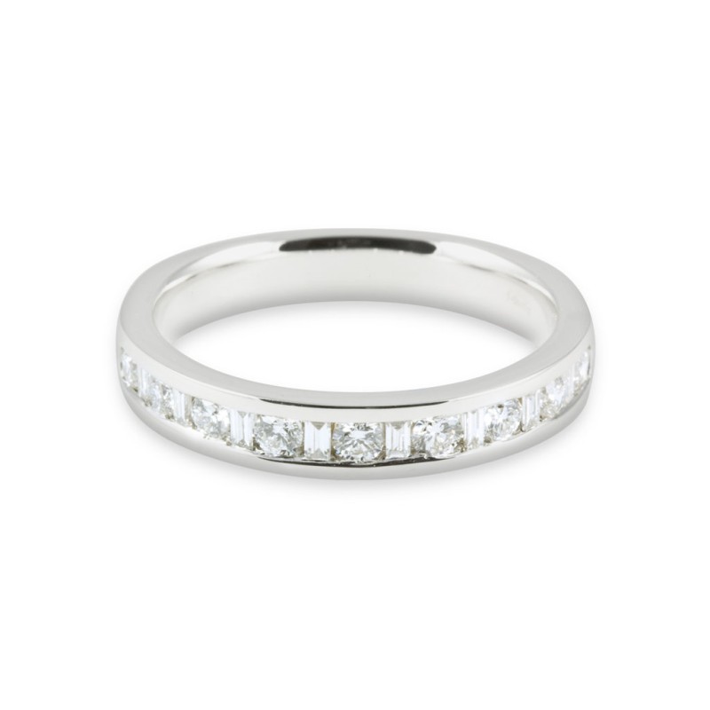 18ct White Gold Approx 0.50ct Diamond Eternity Ring