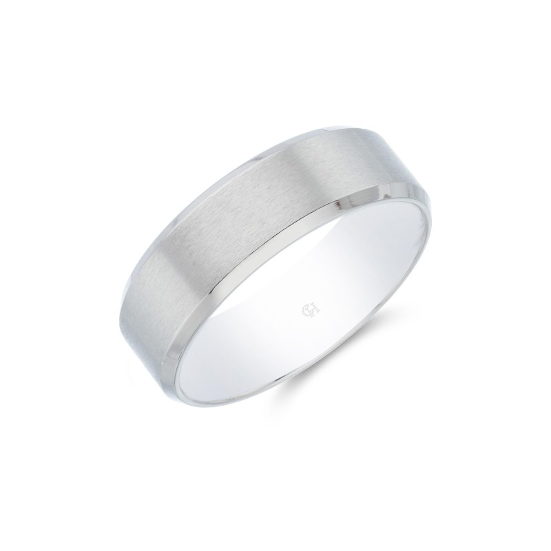 Palladium 6mm Wedding Band