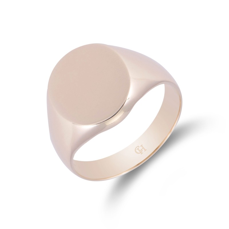 9ct Yellow Gold Gents Signet Ring
