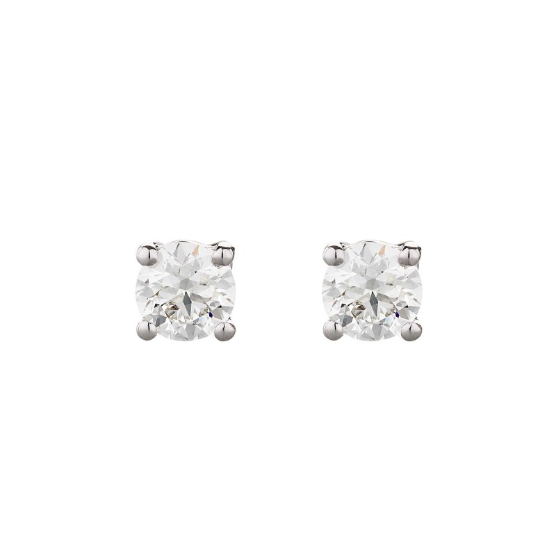 18ct White Gold Brilliant Cut 1.50ct Diamond Stud Earrings